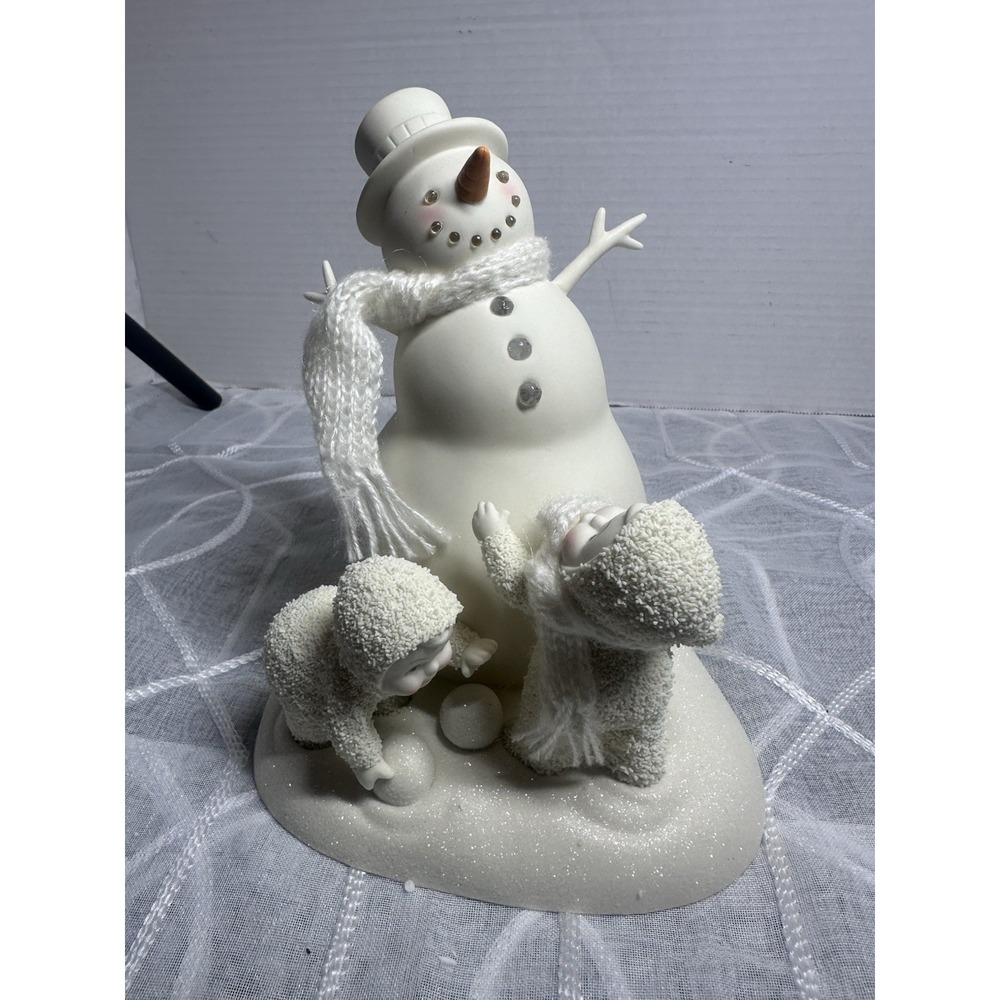 Dept 56 Frosty frolic friends Light up figurine Snowbabies snowman 4031908